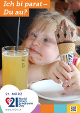 Poster zum Welt Down-Syndrom Tag 2018