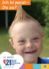 Poster zum Welt Down-Syndrom Tag 2018