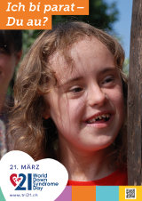 Poster zum Welt Down-Syndrom Tag 2018