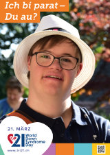 Poster zum Welt Down-Syndrom Tag 2018