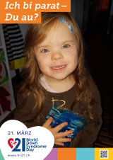 Poster zum Welt Down-Syndrom Tag 2018