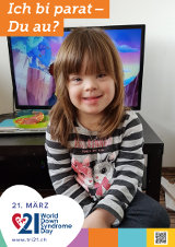 Poster zum Welt Down-Syndrom Tag 2018