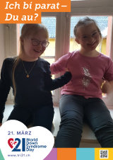 Poster zum Welt Down-Syndrom Tag 2018