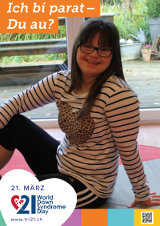 Poster zum Welt Down-Syndrom Tag 2018