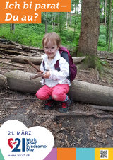 Poster zum Welt Down-Syndrom Tag 2018
