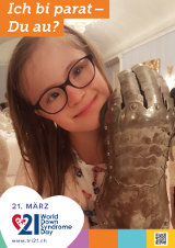 Poster zum Welt Down-Syndrom Tag 2018
