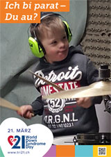 Poster zum Welt Down-Syndrom Tag 2018