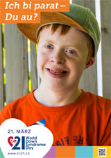Poster zum Welt Down-Syndrom Tag 2018