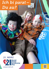 Poster zum Welt Down-Syndrom Tag 2018