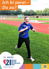 Poster zum Welt Down-Syndrom Tag 2018