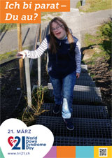 Poster zum Welt Down-Syndrom Tag 2018