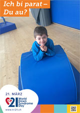 Poster zum Welt Down-Syndrom Tag 2018
