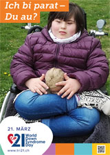 Poster zum Welt Down-Syndrom Tag 2018