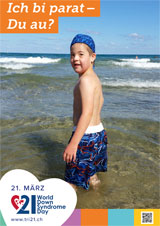 Poster zum Welt Down-Syndrom Tag 2018