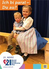 Poster zum Welt Down-Syndrom Tag 2018