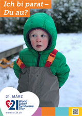 Poster zum Welt Down-Syndrom Tag 2018