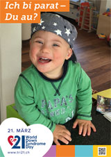Poster zum Welt Down-Syndrom Tag 2018