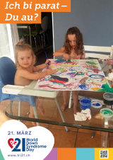 Poster zum Welt Down-Syndrom Tag 2018