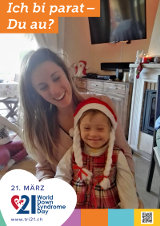 Poster zum Welt Down-Syndrom Tag 2018