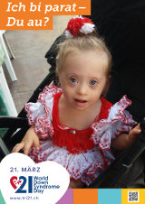 Poster zum Welt Down-Syndrom Tag 2018