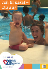 Poster zum Welt Down-Syndrom Tag 2018