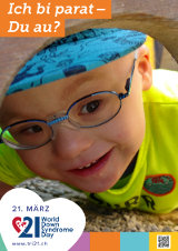 Poster zum Welt Down-Syndrom Tag 2018