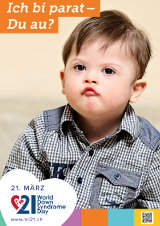 Poster zum Welt Down-Syndrom Tag 2018