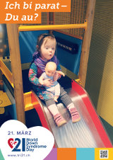 Poster zum Welt Down-Syndrom Tag 2018