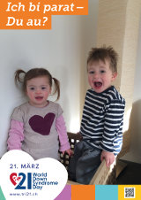 Poster zum Welt Down-Syndrom Tag 2018