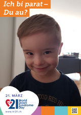 Poster zum Welt Down-Syndrom Tag 2018