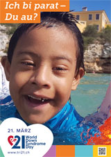 Poster zum Welt Down-Syndrom Tag 2018