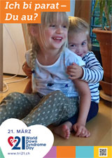 Poster zum Welt Down-Syndrom Tag 2018