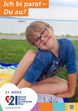 Poster zum Welt Down-Syndrom Tag 2018