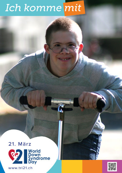 Plakataktion 2019 'Ich komme mit'