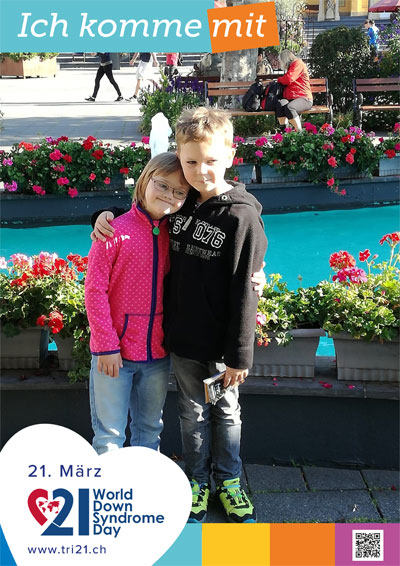 Plakataktion 2019 'Ich komme mit'