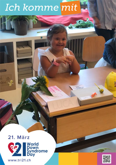 Plakataktion 2019 'Ich komme mit'