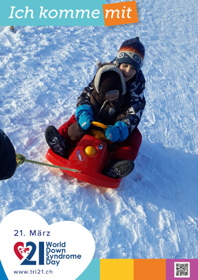 Plakataktion 2019 'Ich komme mit'