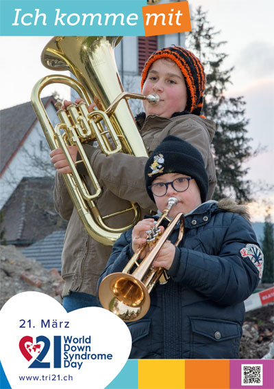 Plakataktion 2019 'Ich komme mit'