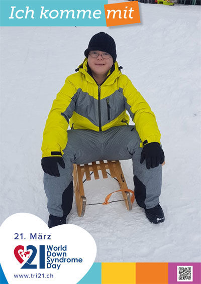 Plakataktion 2019 'Ich komme mit'