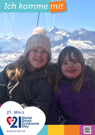 Plakataktion 2019 'Ich komme mit'