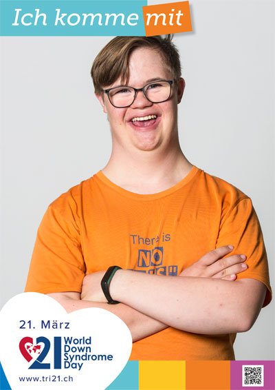 Plakataktion 2019 'Ich komme mit'