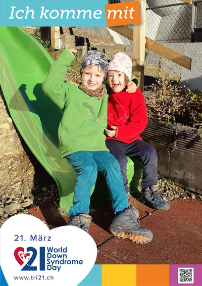 Plakataktion 2019 'Ich komme mit'