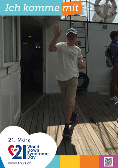 Plakataktion 2019 'Ich komme mit'