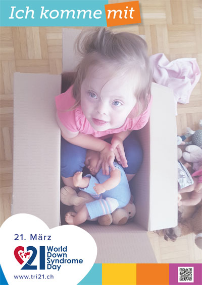 Plakataktion 2019 'Ich komme mit'