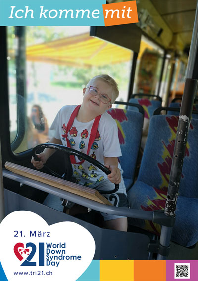 Plakataktion 2019 'Ich komme mit'