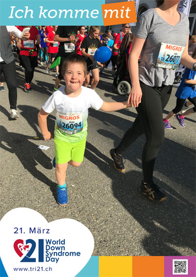 Plakataktion 2019 'Ich komme mit'