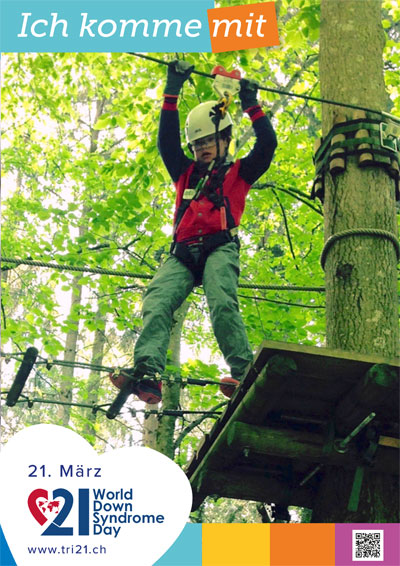 Plakataktion 2019 'Ich komme mit'