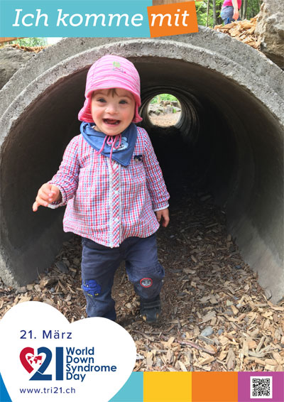 Plakataktion 2019 'Ich komme mit'