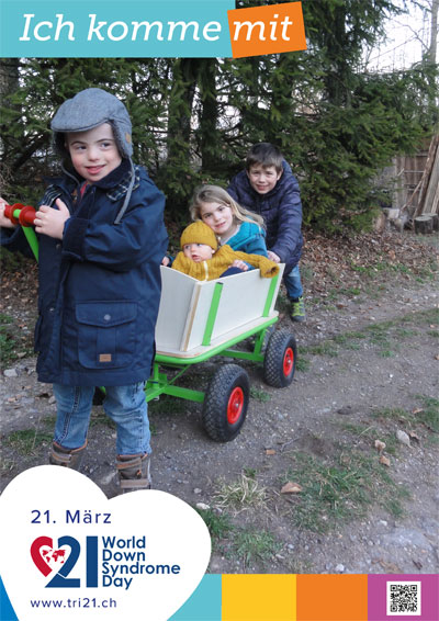 Plakataktion 2019 'Ich komme mit'