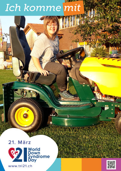 Plakataktion 2019 'Ich komme mit'